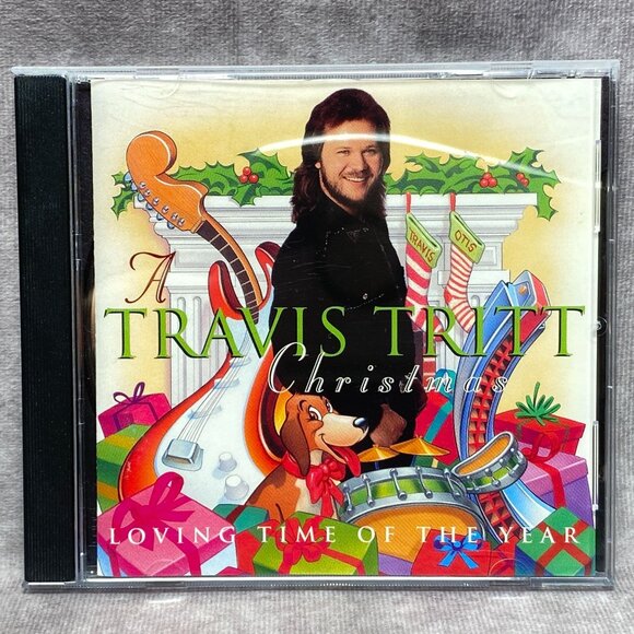 A Travis Tritt Christmas: Loving Time Of The Year CD 1992 Country Holiday Music - Picture 1 of 4
